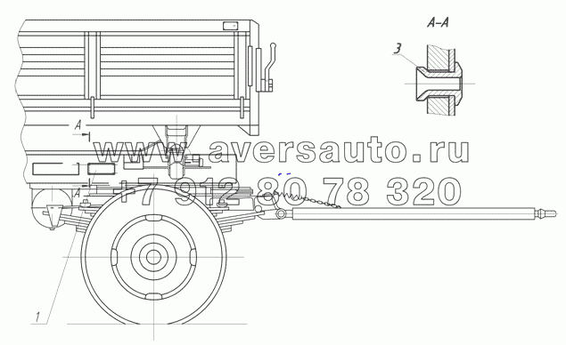 Установка таблички РТС(регулятор тормозных сил) 8560-3500020